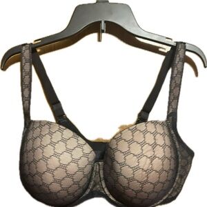 NWOT Soma Elegant Black Lace Bra